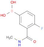 (4-Fluoro-3-(methylcarbamoyl)phenyl)boronic acid