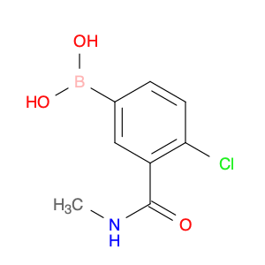 (4-Chloro-3-(methylcarbamoyl)phenyl)boronic acid