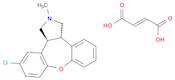 1H-Dibenz[2,3:6,7]oxepino[4,5-c]pyrrole, 5-chloro-2,3,3a,12b-tetrahydro-2-methyl-, trans-, (Z)-2-butenedioate (1:1)