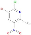 3-Bromo-2-chloro-6-methyl-5-nitropyridine