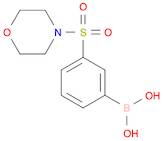 (3-morpholin-4-ylsulfonylphenyl)boronic acid