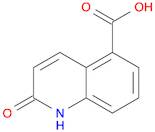 5-Quinolinecarboxylic acid, 1,2-dihydro-2-oxo-