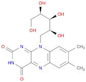 1-Deoxy-1-(3,4-dihydro-7,8-dimethyl-2,4-dioxobenzo[g]pteridin-10(2H)-yl)-D-ribitol
