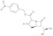 p-Nitrobenzyl 6-(1'-Hydroxyethyl)-azabicyclo(3.2.0)heptane-3,7-dione-2-carboxylate
