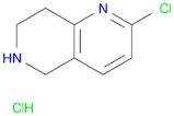 2-chloro-5,6,7,8-tetrahydro-1,6-naphthyridine hydrochloride