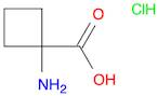 Cyclobutanecarboxylic acid, 1-amino-, hydrochloride