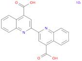 Sodium [2,2'-biquinoline]-4,4'-dicarboxylate