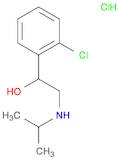 1-(2-Chlorophenyl)-2-(isopropylamino)ethanol hydrochloride