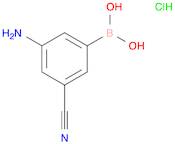 3-Amino-5-cyanophenylboronic acid hydrochloride