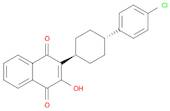 2-(trans-4-(4-Chlorophenyl)cyclohexyl)-3-hydroxy-1,4-naphthalenedione