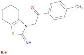2-(2-imino-4,5,6,7-tetrahydro-1,3-benzothiazol-3-yl)-1-(4-methylphenyl)ethanone,hydrobromide