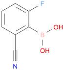 2-cyano-6-fluorophenylboronic acid