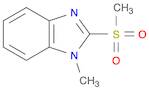 1H-Benzimidazole, 1-methyl-2-(methylsulfonyl)-