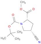 (2S,4S)-1-tert-Butyl 2-methyl 4-cyanopyrrolidine-1,2-dicarboxylate