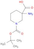 1-N-Boc-3-Amino-piperidine-3-carboxylic acid