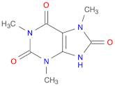 1H-Purine-2,6,8(3H)-trione,7,9-dihydro-1,3,7-trimethyl-