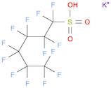 1-Hexanesulfonic acid,1,1,2,2,3,3,4,4,5,5,6,6,6-tridecafluoro-, potassium salt (1:1)