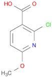 2-Chloro-6-methoxynicotinic acid
