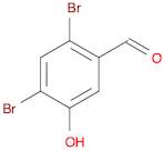2,4-Dibromo-5-hydroxybenzaldehyde