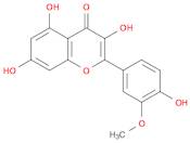 3,5,7-Trihydroxy-2-(4-hydroxy-3-metoxyphenyl)benzopyran-4-one