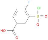 3-chlorosulfonyl-4-fluorobenzoic acid