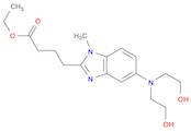1H-Benzimidazole-2-butanoicacid, 5-[bis(2-hydroxyethyl)amino]-1-methyl-, ethyl ester