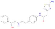 2-Amino-N-[4-[2-[[(2R)-2-hydroxy-2-phenylethyl]amino]ethyl]phenyl]-4-thiazoleacetamide