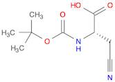 (S)-2-((tert-Butoxycarbonyl)amino)-3-cyanopropanoic acid