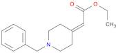 Ethyl 2-(1-benzylpiperidin-4-ylidene)acetate