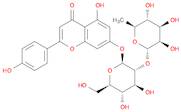 7-[[2-O-(6-Deoxy-α-L-mannopyranosyl)-β-D-glucopyranosyl]oxy]-5-hydroxy-2-(4-hydroxyphenyl)-4H-1-benzopyran-4-one