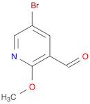 5-Bromo-2-methoxypyridine-3-carbaldehyde