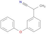 2-(3-phenoxyphenyl)propanenitrile