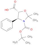 (4S,5R)-3-(tert-Butoxycarbonyl)-2,2-dimethyl-4-phenyloxazolidine-5-carboxylic Acid