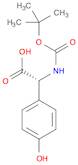 N-tert-Butoxycarbonyl-D-(4-hydroxyphenyl)glycine