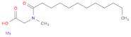 Glycine, N-methyl-N-(1-oxododecyl)-, sodium salt (1:1)