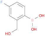 (4-Fluoro-2-(hydroxymethyl)phenyl)boronic acid