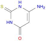 6-Amino-2,3-dihydro-2-thioxo-4(1H)-pyrimidinone