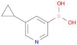 5-Cyclopropylpyridin-3-ylboronic acid