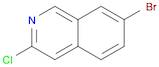 7-Bromo-3-chloroisoquinoline
