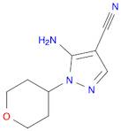 5-Amino-1-(tetrahydro-2H-pyran-4-yl)-1H-pyrazole-4-carbonitrile