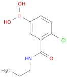 (4-Chloro-3-(propylcarbamoyl)phenyl)boronic acid