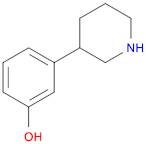 Phenol, 3-(3-piperidinyl)-