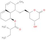 Butanoic acid, 2-methyl-, (1S,7S,8S,8aR)-1,2,3,7,8,8a-hexahydro-7-methyl-8-[2-[(2R,4R)-tetrahydro-4-hydroxy-6-oxo-2H-pyran-2-yl]ethyl]-1-naphthalenyl ester, (2S)-