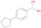 (4-Cyclopentylphenyl)boronic acid