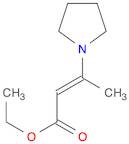 (E)-Ethyl 3-(pyrrolidin-1-yl)but-2-enoate