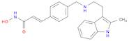(2E)-N-Hydroxy-3-[4-[[[2-(2-methyl-1H-indol-3-yl)ethyl]amino]methyl]phenyl]-2-propenamide