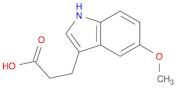 3-(5-methoxy-1H-indol-3-yl)propanoic acid