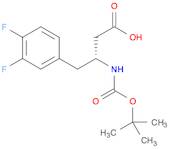 (R)-3-((tert-Butoxycarbonyl)amino)-4-(3,4-difluorophenyl)butanoic acid