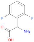 Benzeneacetic acid, a-amino-2,6-difluoro-