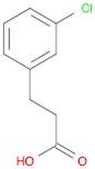 Benzenepropanoic acid,3-chloro-